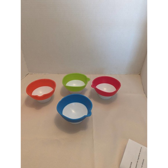 Set Portable Microwave Oven Rice Cooker Steamer With Spoon Cup Measuring Bowls - Picture 5 of 9